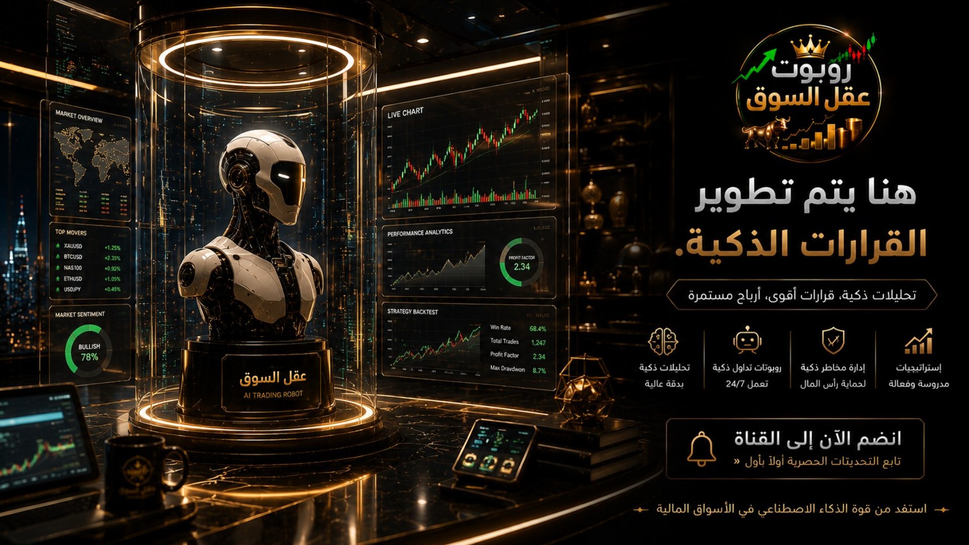 روبوت عقل السوق 👑