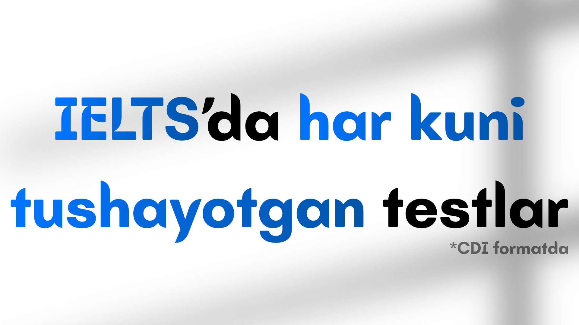 REAL EXAM | IELTS