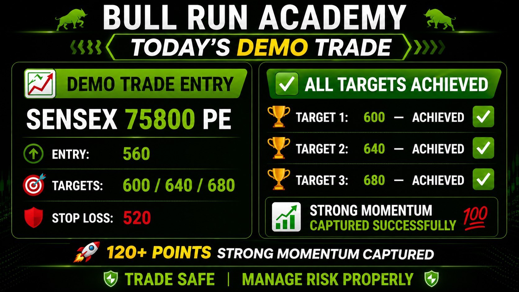 Buming Bull Pro | Price Action · Stock Price Summary Daily
