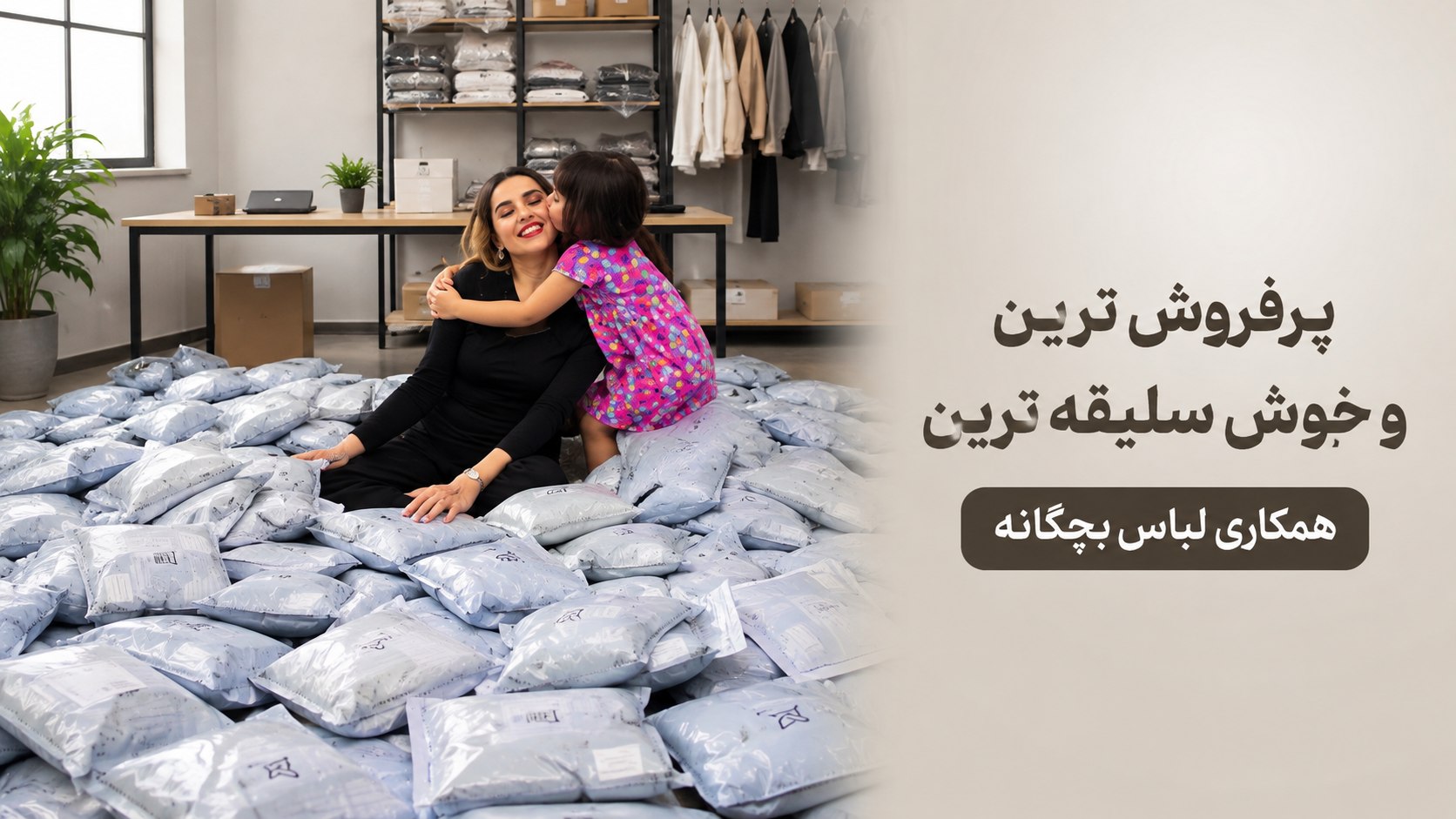 همکاری(عمده) لباس کودک طاهری