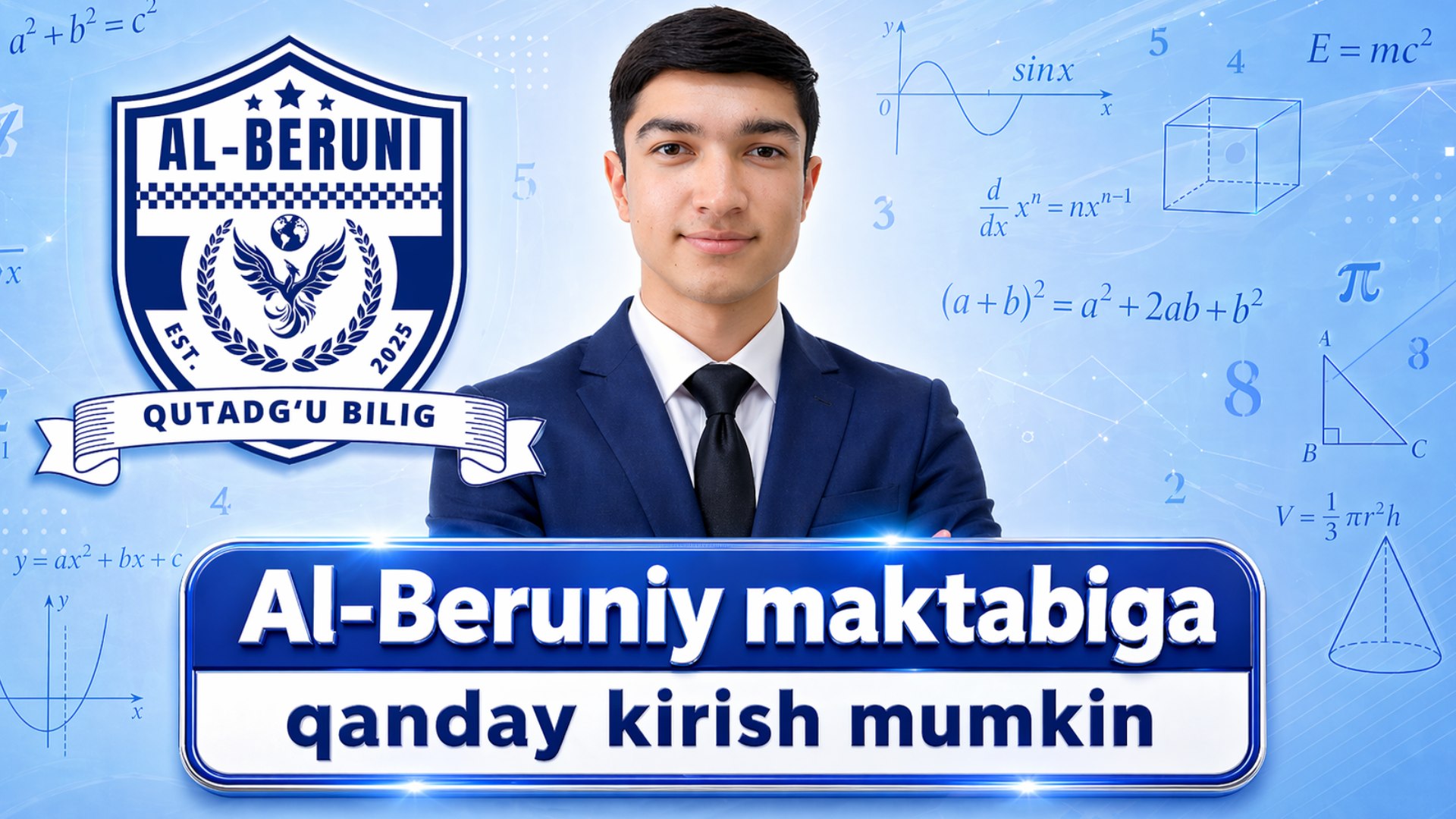 Jahongir Musurmonov — Al-Beruniy maktabiga tayyorlov