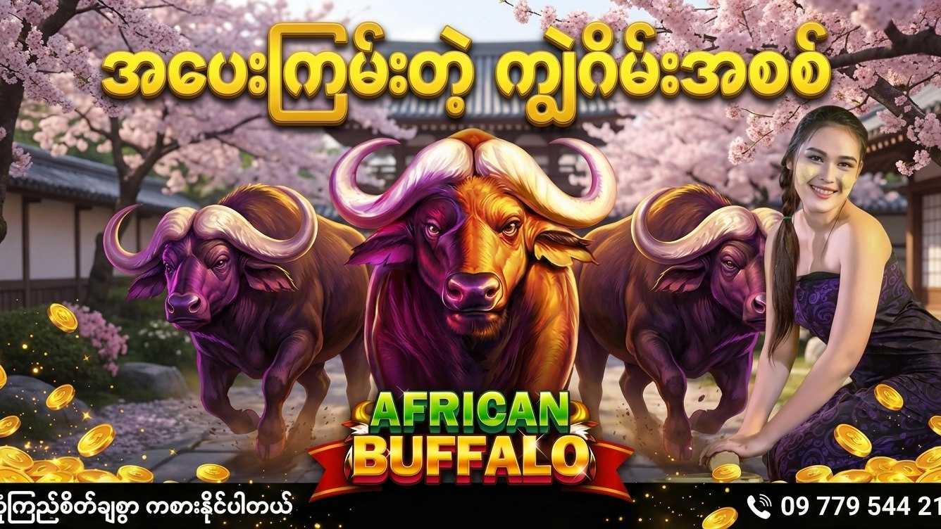 ကျွဲဂိမ်း African Buffalo အစစ်အမှန် Buffalo688