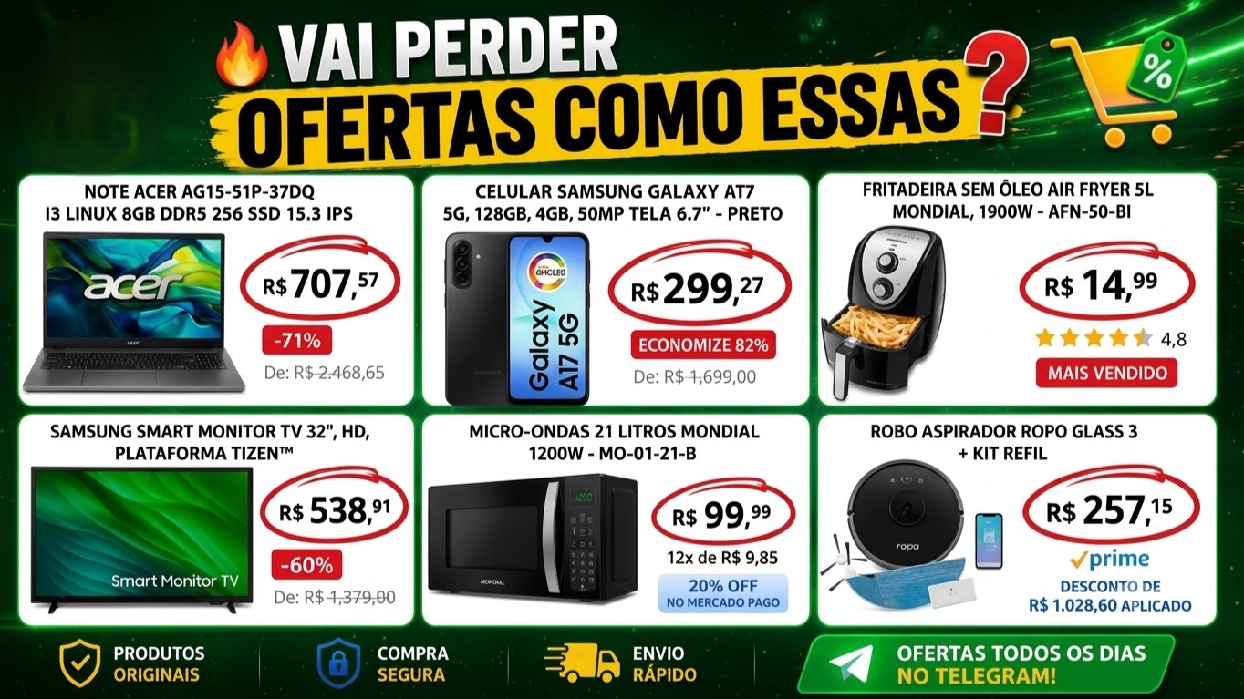 🚀 PROMO - TODO DIA BR