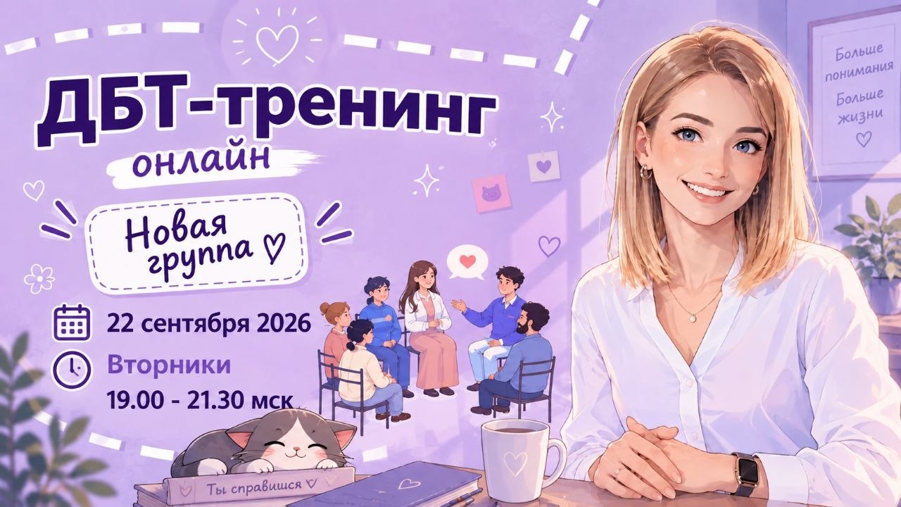 ДБТ терапия🪷Умова Юлия